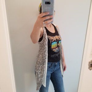 Vintage Boho Fish Net Vest Free size